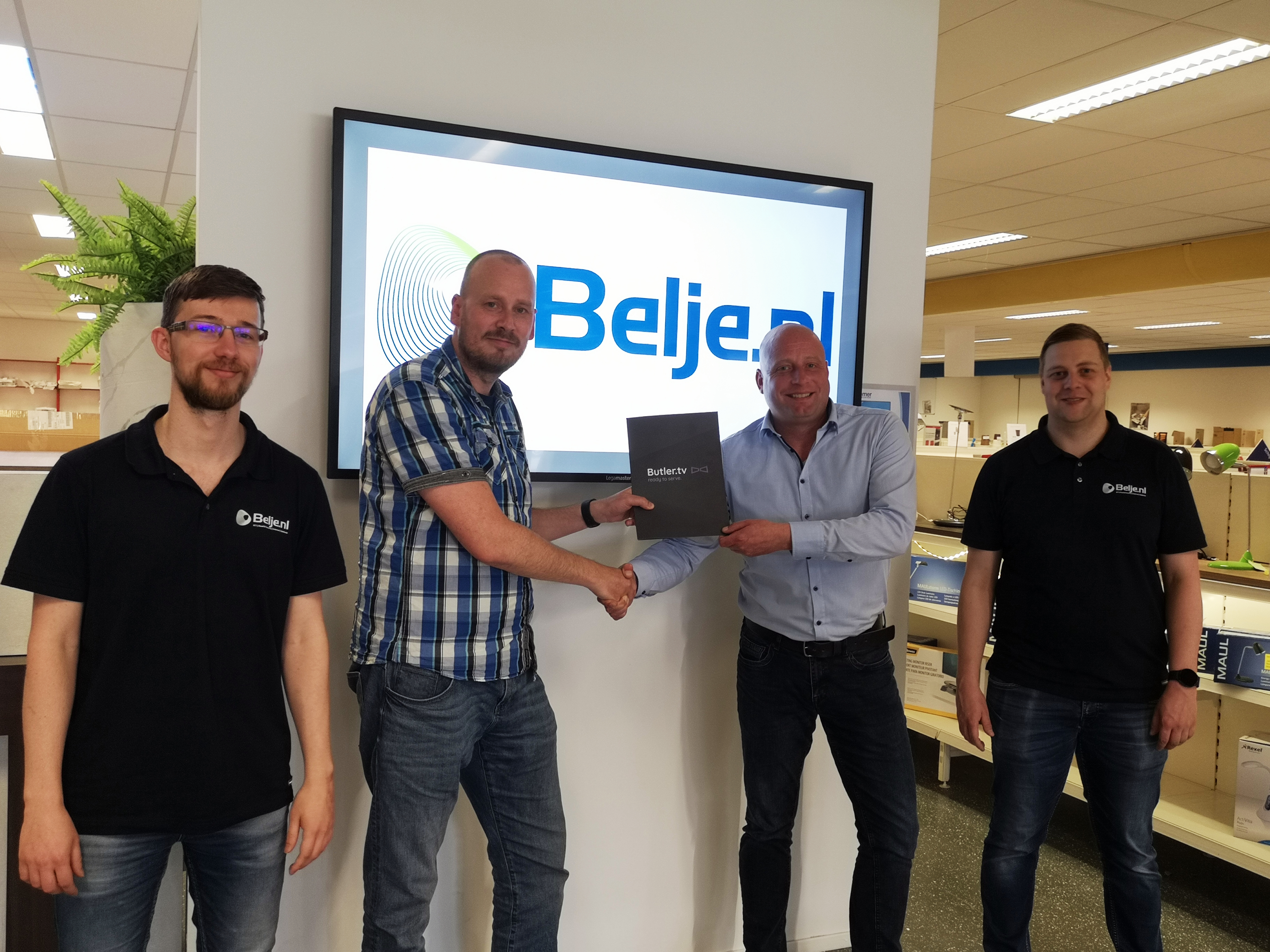 <strong>Belje.nl uit Drachten verbreedt ICT-portfolio met Butler.tv</strong>