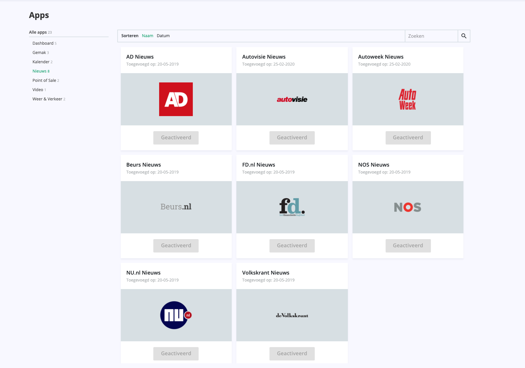 Nieuws Apps Butlertv