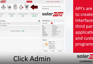 Achterhaal jouw API key om SolarEdge te koppelen